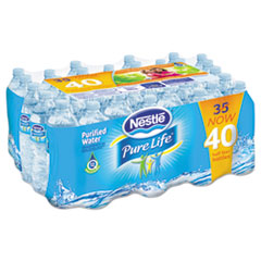 Nestle Waters® Pure Life Purified Water, 16.9 oz Bottle, 40/CT