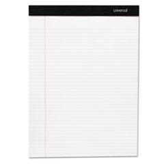 Universal® Premium Ruled Writing Pads with Heavy Duty Back