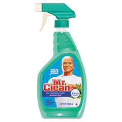 Mr. Clean® Multipurpose Cleaning Solution with Febreze, 32oz Bottle, Meadows & Rain, 6/Ctn