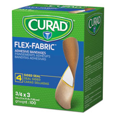 Curad® General Purpose Bandages, 0.75 x 3, 100/Box