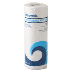Boardwalk® Kitchen Roll Towel Office Pack, 2-Ply, White, 9" x 11", 60/Roll,15/Ct