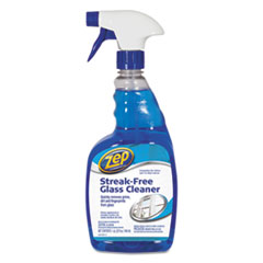 Zep Commercial® Streak-Free Glass Cleaner, Pleasant Scent, 32 oz Spray Bottle