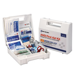 First Aid Only™ ANSI 2015 Compliant Class A Type I & II First Aid Kit for 25 People, 89 Pieces