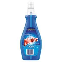 Windex® RTU Ammonia-D Glass Cleaner, Neutral, 12oz, Pump Bottle, 12/Carton
