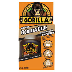 Gorilla Glue® Original Multi-Purpose Waterproof Glue, 2 oz Bottle, Light Brown