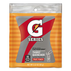 Gatorade® Thirst Quencher Powdered Drink Mix, Fruit Punch, 2.12oz Packet, 144/Carton