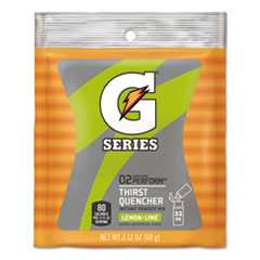 Gatorade® Original Powdered Drink Mix, Lemon-Lime, 2.12oz Packet, 144/Carton
