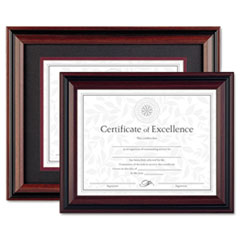 DAX® Two-Tone Rosewood/Black Document Frame