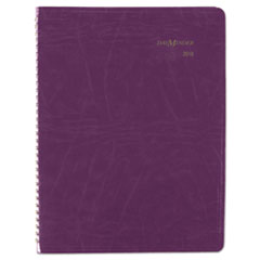 AT-A-GLANCE® DayMinder Floral Planner, 8 1/4 x 10 7/8, Purple