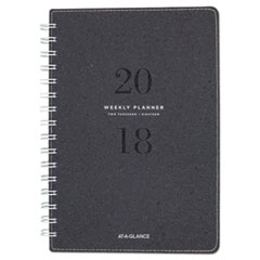 AT-A-GLANCE® Signature Collection™ Heather Gray Planner