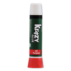 Krazy Glue® All Purpose Krazy Glue, 0.07 oz, Dries Clear, 2/Pack
