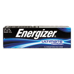 Energizer® Ultimate Lithium Batteries, AA, 24/Pack