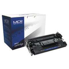 Compatible CF226X(M) (26XM) High-Yield MICR Toner, 9,000 Page-Yield, Black, Ships in 1-3 Business Days
