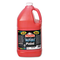 Prang® Washable Paint, Orange, 1 gal Bottle