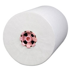 Scott® Control Slimroll Towels, 8" x 580 ft, White/Pink Core, Traditional Business, 6/Carton