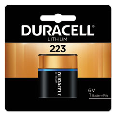 Duracell® Ultra High Power Lithium Battery, 223, 6V, 1/EA