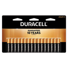 Duracell® CopperTop Alkaline Batteries, AAA, 16/PK