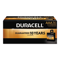 Duracell® CopperTop Alkaline Batteries, AAA, 36/PK