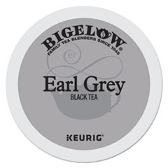 Bigelow® Earl Grey Tea K-Cup Pack, 24/Box, 4 Box/Carton