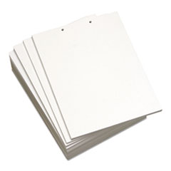 Lettermark™ Custom Cut-Sheet Copy Paper, 92 Bright, 2-Hole Top Punched, 20 lb, 8.5 x 11, White, 500 Sheets/Ream, 5 Reams/Carton