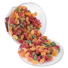 Office Snax® Candy Assortments, Sour Gummy Bears, Tub, 1.5 lb