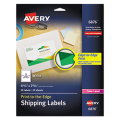 Avery® Vibrant Color Printing Mailing Labels