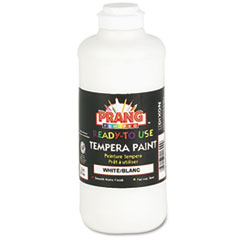 Prang® Ready-to-Use Tempera Paint, White, 16 oz Dispenser-Cap Bottle