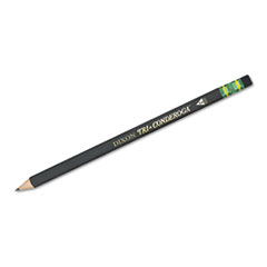 Dixon® Tri-Conderoga Triangular #2 Woodcase Oversized Pencil, HB (#2), Black Lead, Yellow Barrel, 3/Pack