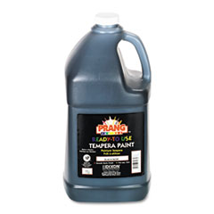 Prang® Ready-to-Use Tempera Paint, Black, 1 gal Bottle