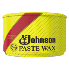 SC Johnson® Paste Wax, Multi-Purpose Floor Protector, 16 oz Tub, 6/Carton