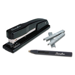 Swingline® Commercial Desk Stapler Value Pack, 20-Sheet Capacity, Black