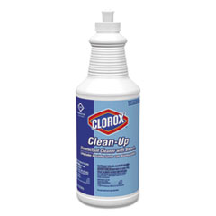 Clorox® Clean-Up Disinfectant Cleaner with Bleach, Fresh Scent, 32 oz Bottle, 6/Ctn