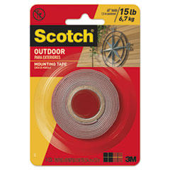 Scotch® Permanent Heavy Duty Interior/Exterior Mounting Tape