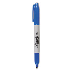 Sharpie® Fine Tip Permanent Marker Value Pack, Fine Bullet Tip, Blue, 36/Pack