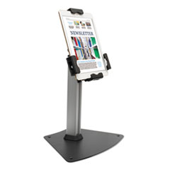 Kantek Tablet Kiosk Desktop Stand for 7" to 10" Tablets, Silver
