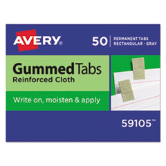 Avery® Gummed Reinforced Index Tabs