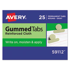 Avery® Gummed Reinforced Index Tabs