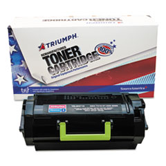 7510016590095 Remanufactured 52D0HA0 High-Yield Toner, 25,000 Page-Yield, Black