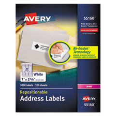Avery® Repositionable Labels