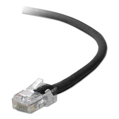 Belkin® CAT5e Patch Cables, RJ45; RJ45, 2 m, Black