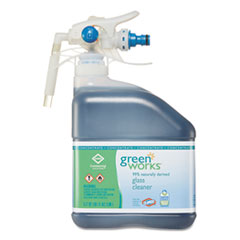 Green Works® Glass Cleaner Concentrate, Original, 101 oz Bottle, 2/Carton