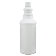Diversey™ Shockwave Cap Empty Bottle, 32 oz, Clear, 12/Carton