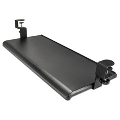 Alera® AdaptivErgo Clamp-On Keyboard Tray, 30.7" x 13", Black