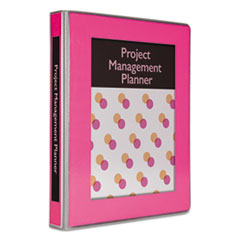 Avery® UltraLast View Binder w/1-Touch Slant Rings, 11 x 8 1/2, 1" Cap, Pink