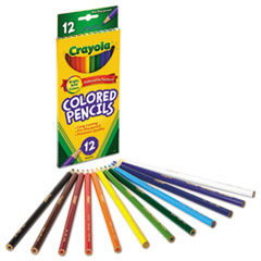 Colors of the World Colored Pencils, Assorted Lead and Barrel