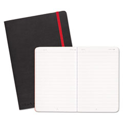 Black n' Red™ Soft Cover Notebook, Legal Rule, Black Cover, 8 1/4 x 5 3/4, 71 Sheets/Pad