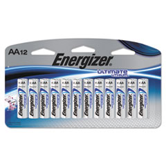 Energizer® Ultimate Lithium Batteries, AA, 12/Pack