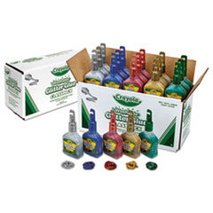Crayola® Glitter Glue Classpack, 4 oz, Liquid Arts/Crafts Glue, 20 per Set