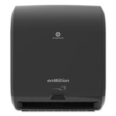 Georgia Pacific® Professional enMotion Automated Touchless Towel Dispenser, 9.5 x 14.7 x 17.3, Black