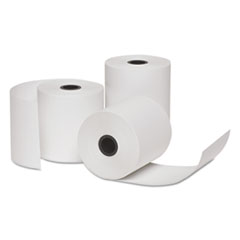 Universal® Bond Paper Rolls, 2.75" x 128 ft, White, 10/Pack